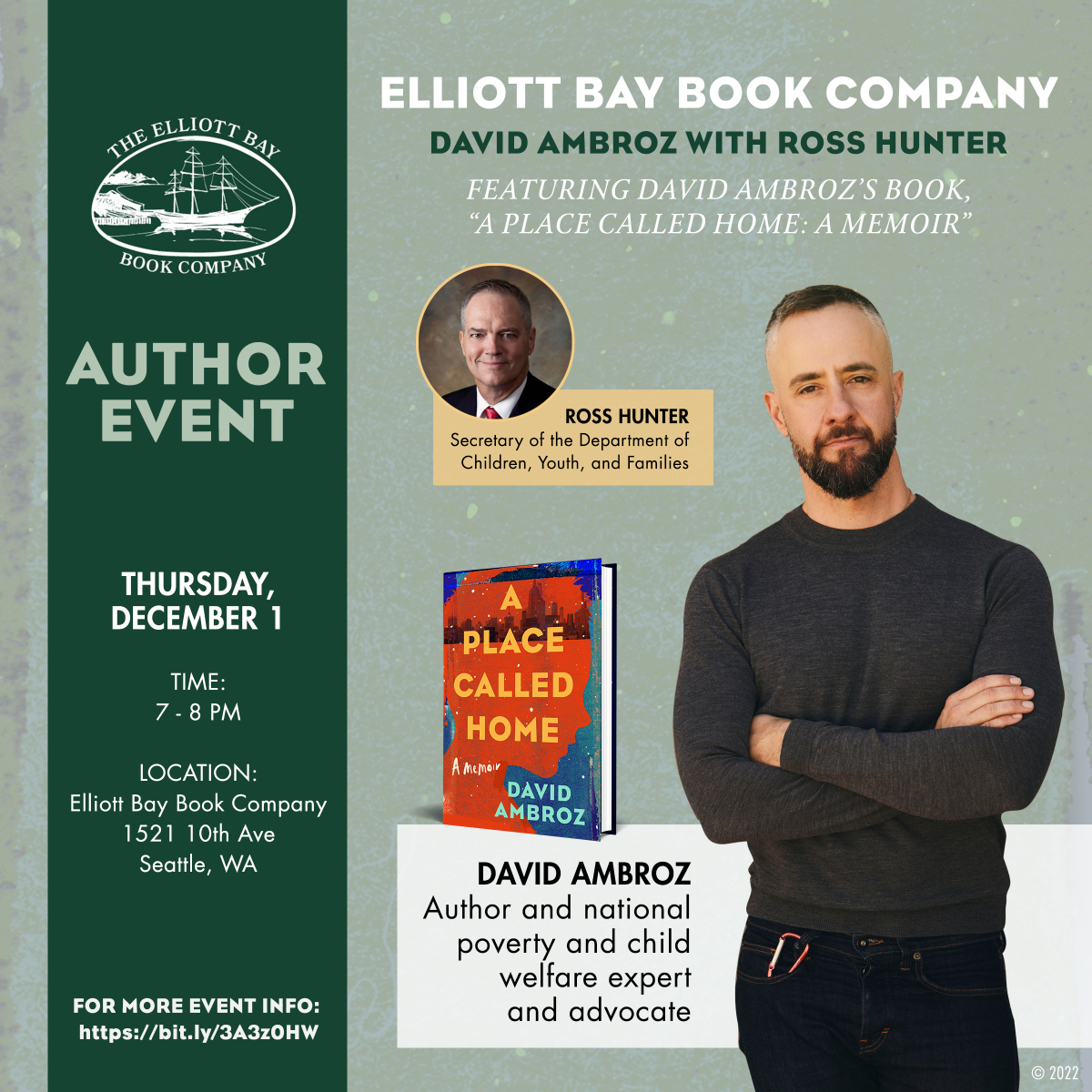 Author event with David Ambroz